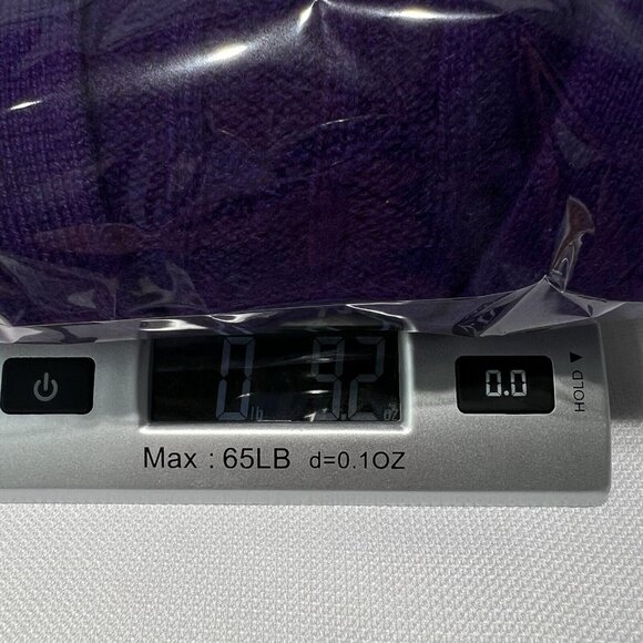 Neiman Marcus Short Sleeve Cardigan Sweater Womens S Cashmere Cable knit Purple - Picture 11 of 11